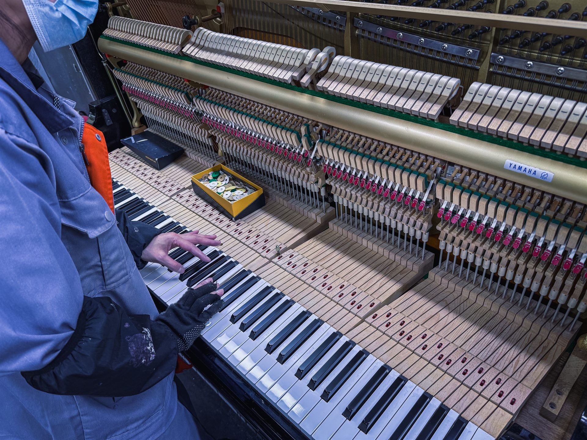 Keyboard regulation