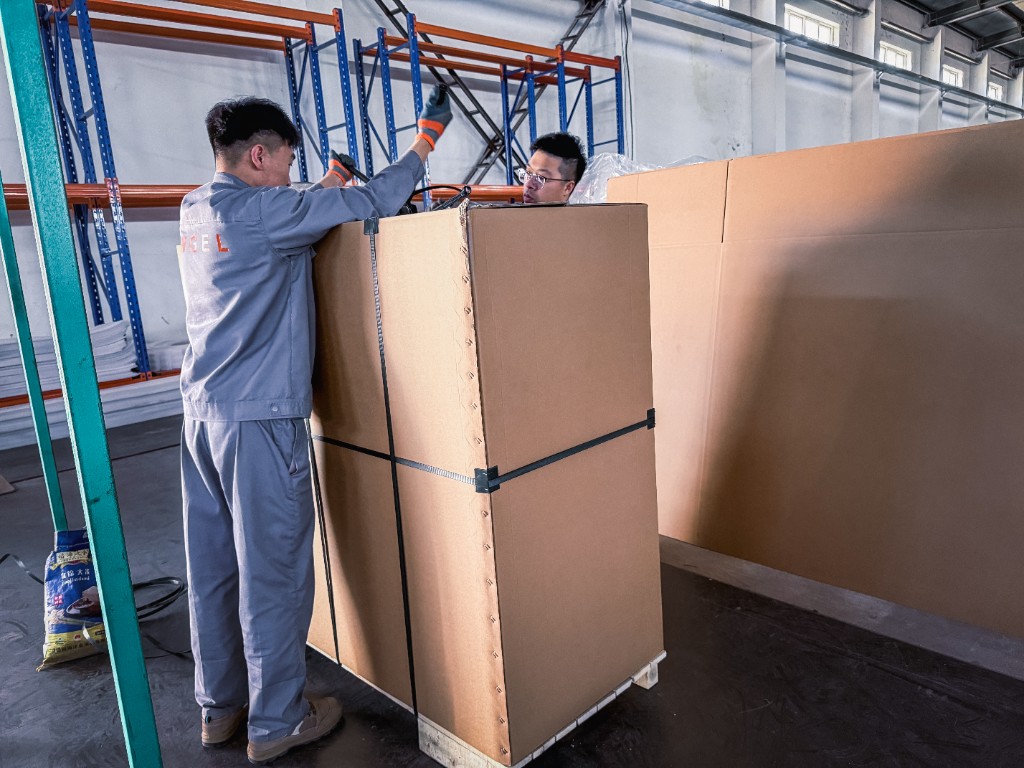Container packing and export